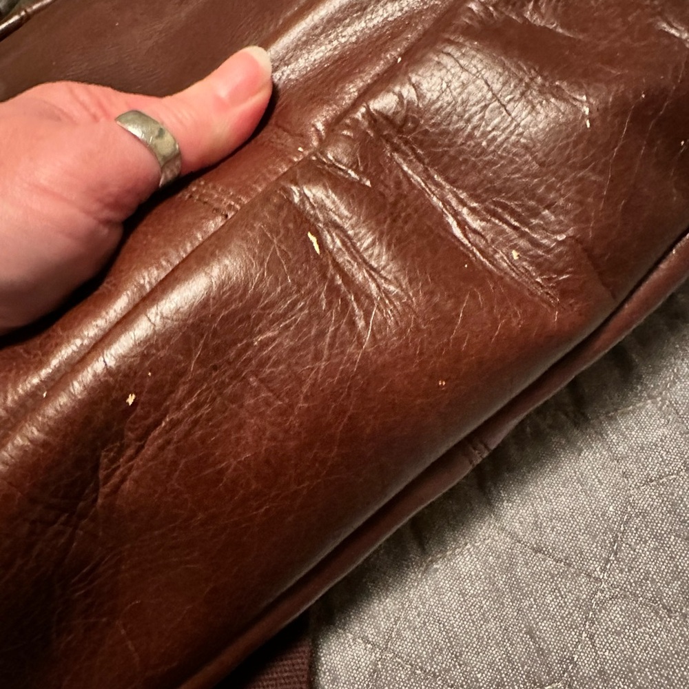 EUC Kenneth Cole Reaction leather-look briefcase laptop bag - Picture 13 of 14